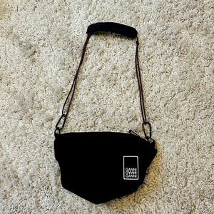 Ganni black crossbody bag